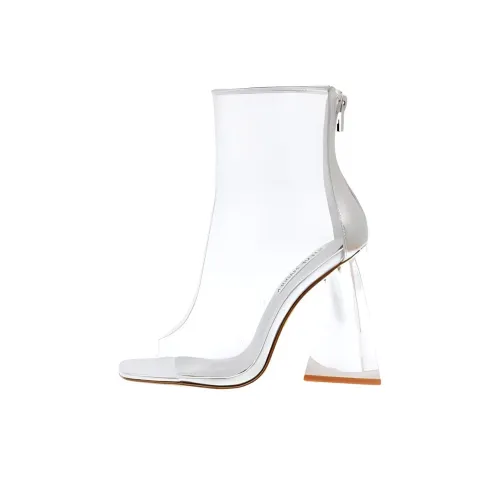 STEVE MADDEN Ботильоны 9,5 см Женские Прозрачные