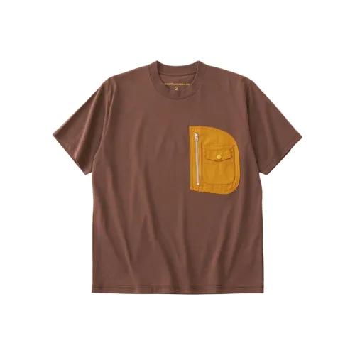 White Mountaineering Кофе Мужская T-рубашка