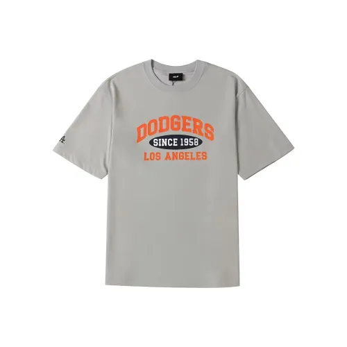 MLB Los Angeles Dodgers Серые Унисекс Футболки