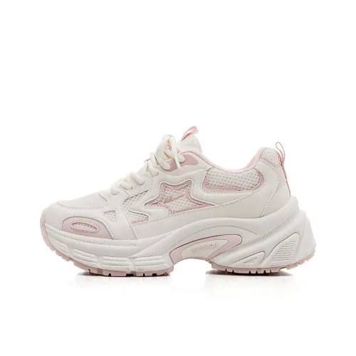 Warrior Аbrasion Resistant Дышащий Увеличение Высоты Низкий Топ Кроссовки с Толстой Подошвой Женские