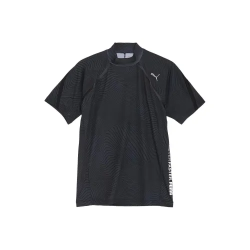 PUMA AOP Черная Мужская T-Рубашка