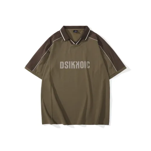 A3G4 Темный хаки Унисекс T Рубашки