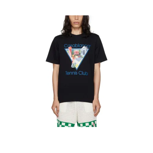 CASABLANCA Черные Мужские T-рубашки