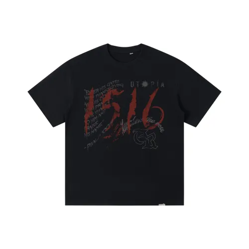 AWAKEN THE ROSE Черная унисекс футболка