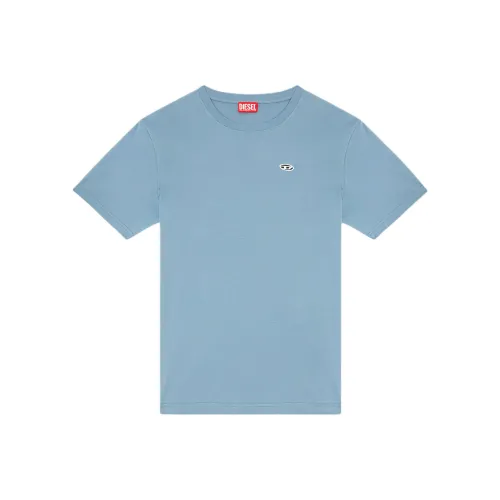 DIESEL Светло-синие Мужские T-рубашки