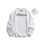 Белый, утолщенный