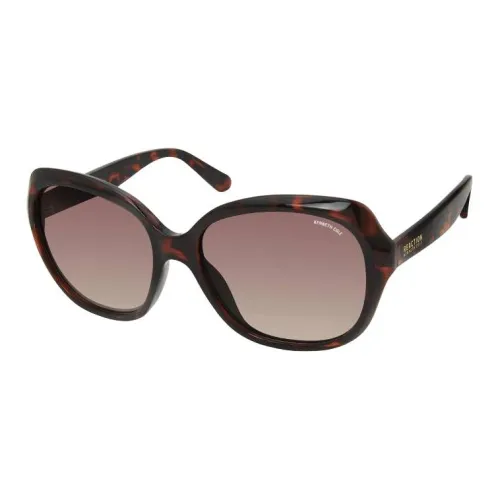 KENNETH COLE Вытяжные Квадратные Солнцезащитные очки Женские Черепаховый