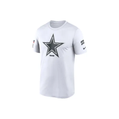 nike Dri FitNFL Dallas Cowboys Salute To Service Primary Edge Legend T Рубашка Мужская Белая