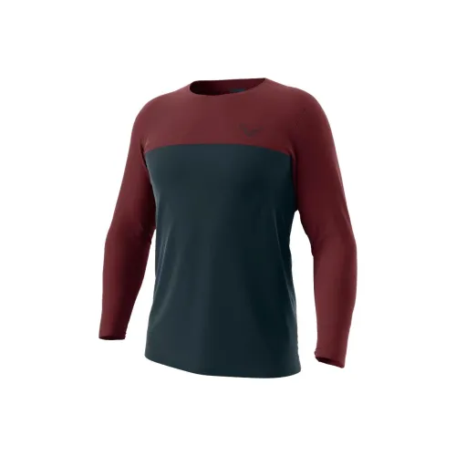 DYNAFIT Traverse S Tech T Рубашка Мужская Черная Красная