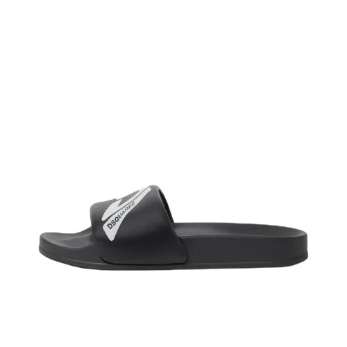 DSQUARED 2 Слипоны Женские Черный Белый