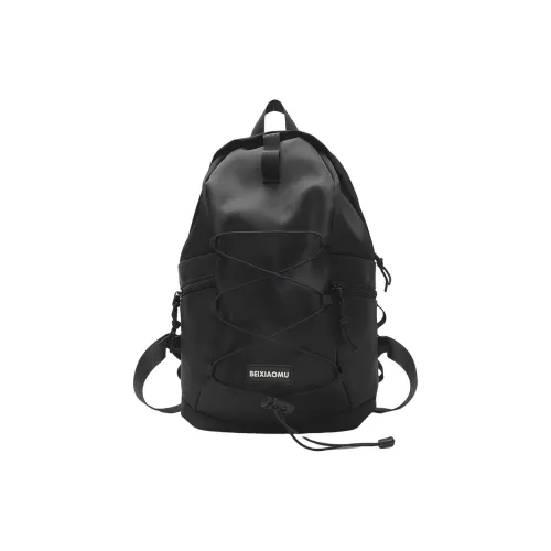 Tong Tong Rabbit Нейлон Рюкзак Унисекс Черный