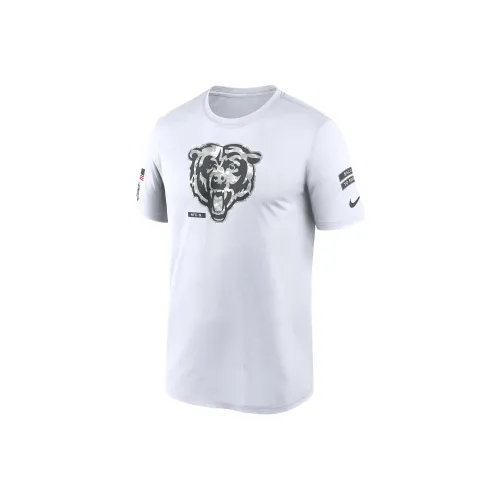 nike Dri FitChicago Bears Salute To Service Primary Edge Legend T Рубашка Мужская Белая