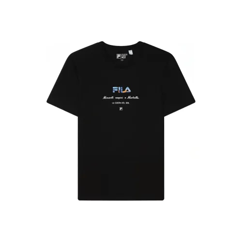 FILA Мужские черные футболки