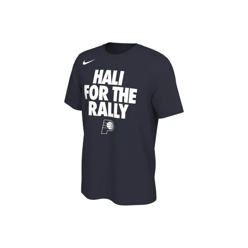 Nike x NBA T-Shirt Мужская Университетская Морская Синяя