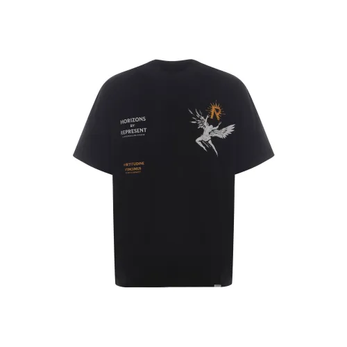 REPRESENT Мужские черные футболки