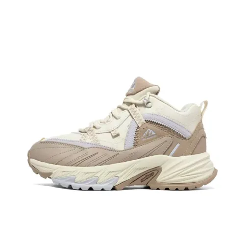 361° Износостойкий Термический MID Топ Повседневная Обувь Женская Бежевый Коричневый