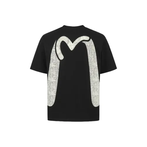 EVISU Мужские черные футболки