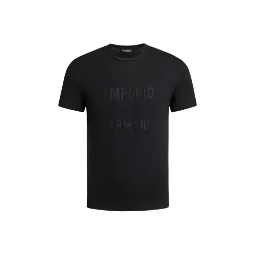 EMPORIO ARMANI FW24 T Рубашка Мужская Черная