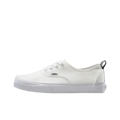 Vans Authentic PT Амортизация Износостойкие Низкие Кроссовки для Скейтбординга Мужские Белые