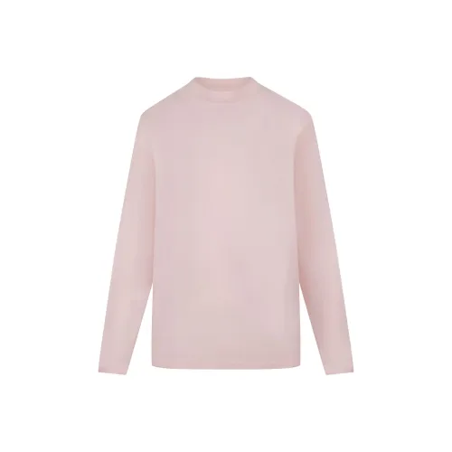 SKIMS Valentine's Day Collection SS25 BOYFRIEND Длинный рукав Т-рубашка T-Shirt Унисекс Barely Pink Light Pink
