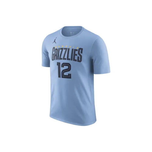 Джордан x NBA T-Shirt Мужской Светло-Синий