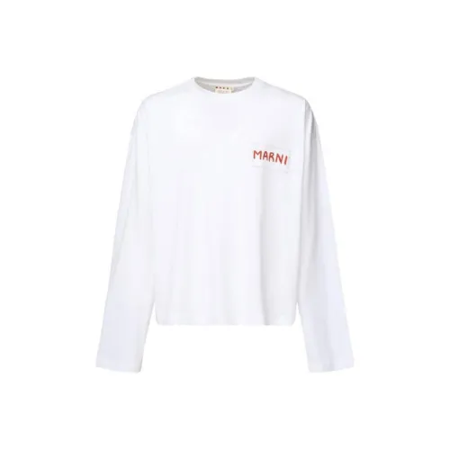 MARNI Белая Мужская T-Рубашка