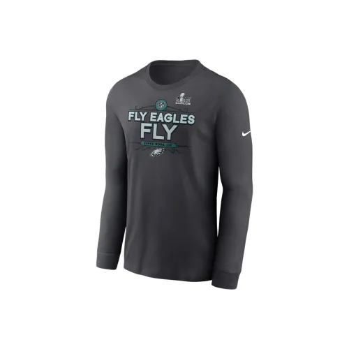 nike x NFL Philadelphia Eagles Супер Боул LIX Bound Local T-Shirt Мужская Anthracite