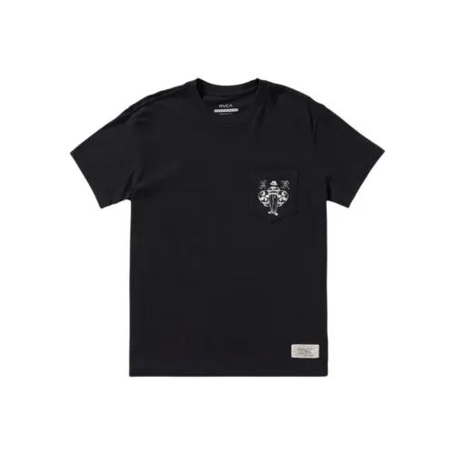 RVCA Мужская Черная T-Рубашка