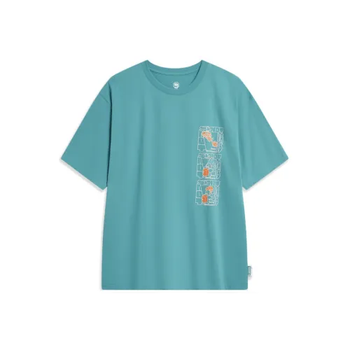 LINING French Изумрудно-зеленый 3 Мужские T-рубашки