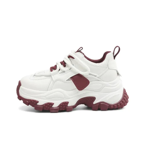 BOERDIQI визуально увеличивает рост Легкие Дышащие Масло-Пустая Обувь Женская