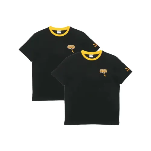 PUMA T-Shirt Унисекс 2 упаковки черный