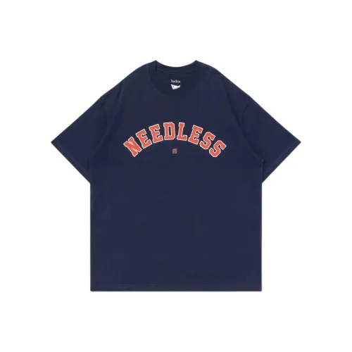 Needles GROCERY Collaboration Морской синий Унисекс T Рубашки