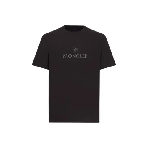 Moncler Черные Мужские T-рубашки