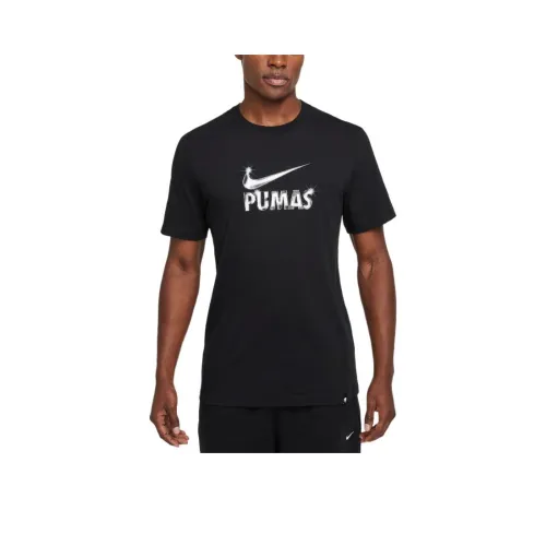 Nike x Mountain Lion Collaboration Swoosh FW24 T-Shirt Мужской Черный