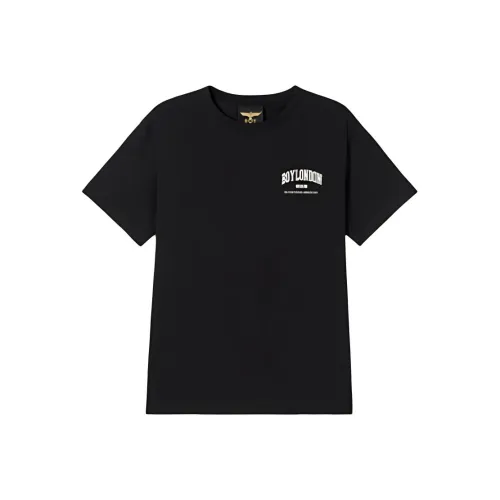 BOY LONDON Мужские черные футболки