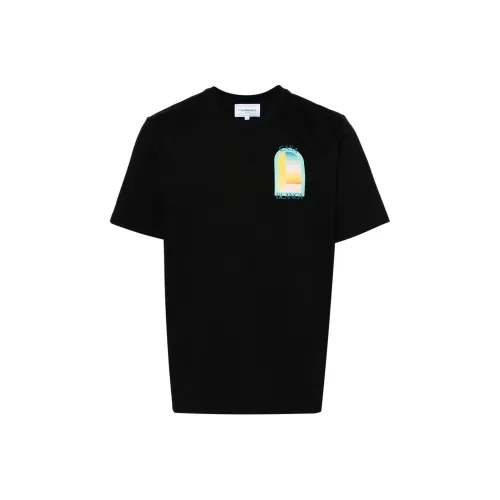 CASABLANCA FW24 Early Autumn Collection Черная Унисекс Рубашка T