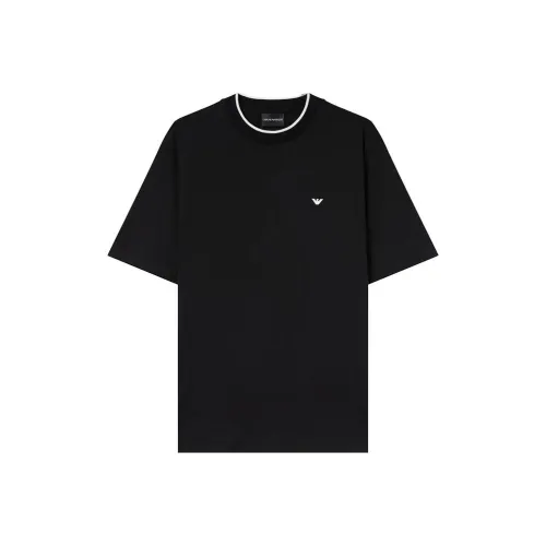 EMPORIO ARMANI SS24 T Рубашка Мужская Черная