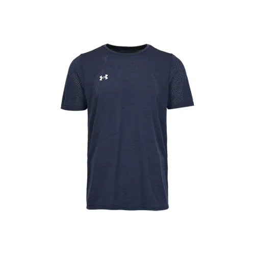 Under Armour T-Shirt Унисекс Темно-синий
