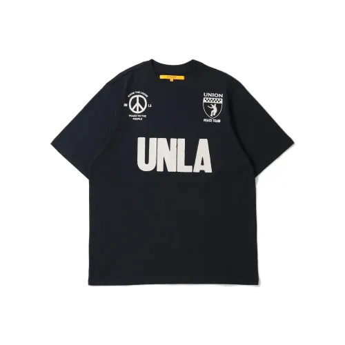 Union Праздника Черная Унисекс Футболка