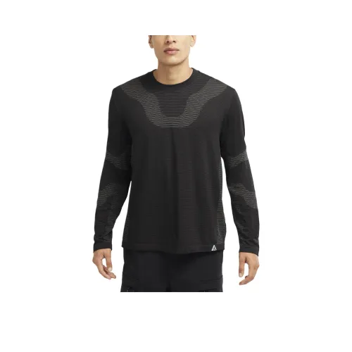 nike ACG Коллекция Dri Fit ADV FW24 T Рубашка Мужская Черная Холодно-Серый