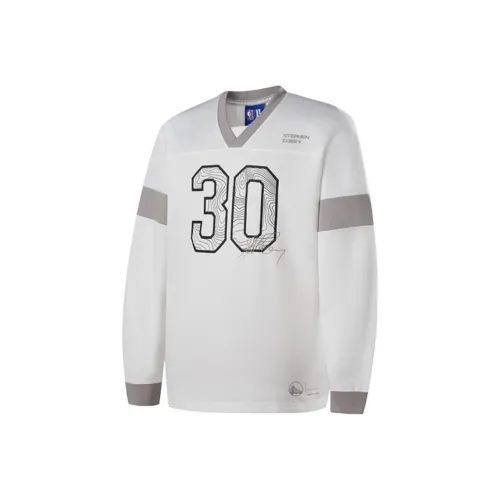 NBA Warriors Stephen Curry T-Shirt Унисекс Экрю