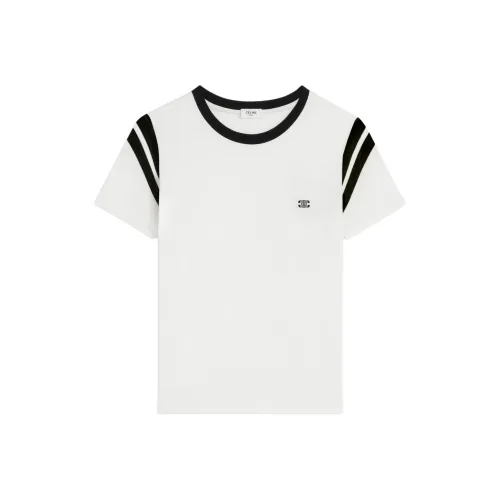 CELINE Triomphe SS25 Весенний Летний Коллекция Мужская Рубашка Мужская Белая