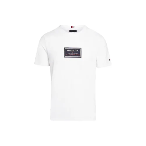 Tommy Hilfiger Белая Мужская T-рубашка