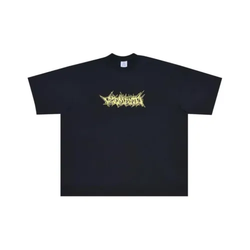 Vetements Черные Мужские T-Рубашки