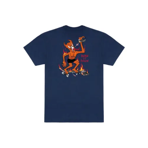 Thrasher x NECKFACE T-Shirt Унисекс Синий