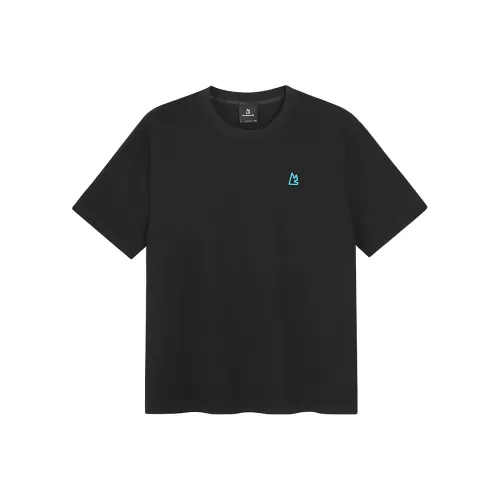 Magn Lens Черные Мужские T-Рубашки