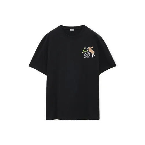 LOEWE Совместное издание Черные Мужские T-рубашки