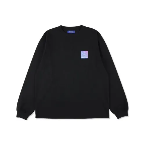 WIND AND SEA SS25 Sound Burger X WIND AND SEA L S T-Shirt Унисекс Черный