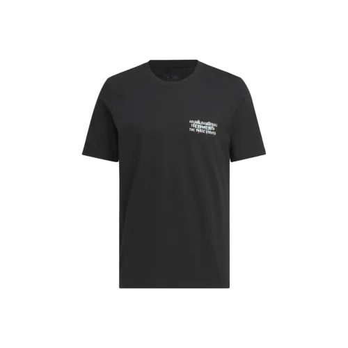 Adidas Мужские черные футболки