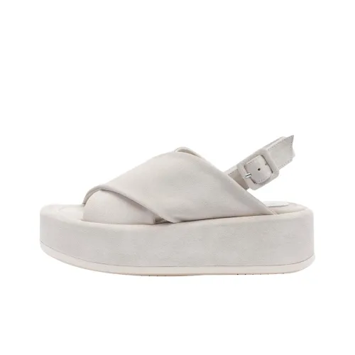 Paloma Barceló Basima one Ремень Сандалии 6 см Женские Белые